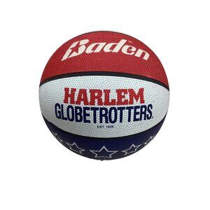 Baden Harlem Globetrotters Autographed Basketball SKU 544